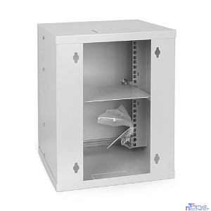 Cabeus WSC-8Um Шкаф телекоммуникационный настенный 10" 8U 326x300x405mm (ШхГхВ) дверь металл