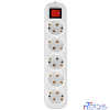 5bites SP5W-318 Сетевой фильтр 5S / 3*1.5MM2 / 16A / ABS / 1.8M / WHITE