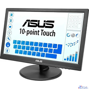 ASUS LCD 15.6" VT169HE черный IPS LED 16:9 HDMI матовая 1000:1 220cd 170гр/170гр 1920x1080 60Hz VGA FHD Touch
