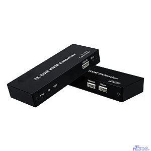 ORIENT VE070, HDMI 2.0 KVM extender (Tx+Rx), HDMI+USB+Audio удлинитель до 60 м по витой паре Cat6, HDMI 2.0, 4K@60Hz, HDCP, дополнительный выход HDMI, передача ИК сигнала управления (33336)