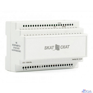 БАСТИОН SKAT-12DC-1.0 Li-ion (СКАТ ИБП-12/1-3,2/Li-DIN) источник питания на Li-ion АКБ 5,2 Ач, под DIN рейку 35 мм, МПТ (595)