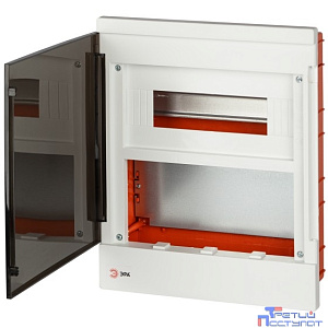 ЭРА Б0059316 Щит распределительный со слаботочным отсеком MultiBox bs-12f встраиваемый пластиковый 12 модулей IP40