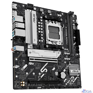 ASUS PRIME B850M-K (Socket AM5, mATX, 2xDDR5(128GB), DP/HDMI, 1xPCIe 5.0x16/1xPCIe 4.0x16, 1xLAN (2.5GbE), 4xSATA 6Gb/s, 2xM.2, 1xType-C, 4xUSB 3.2, 4xUSB 2.0, PS/2)