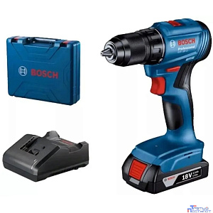 Дрель-шуруповерт Bosch GSB 185-LI аккум. патрон:быстрозажимной (кейс в комплекте) (06019K3101)