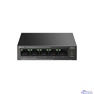TP-Link LS105GP Настольный коммутатор с 5 гигабитными портами (4 порта PoE+)