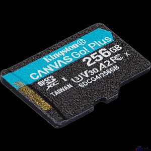 Micro SecureDigital 256GB Kingston SDCG4/256GBSP Canvas Go! Plus V10 A2 w/o adapter