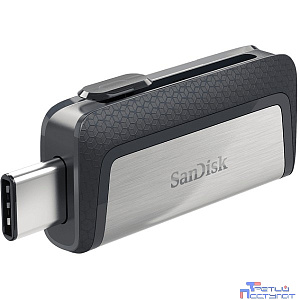 SanDisk USB Drive 64Gb Ultra Dual SDDDC2-064G-G46 {USB3.1, Type C+Type A OTG}