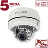 BEWARD B5350DVZ Купольная IP-камера 5Мп, 1/2.8'' КМОП SONY Starvis, объектив 2.7-13.5мм, ИК-подсветка до 25м, microSDXC (до 128 ГБ), IP66