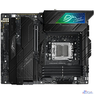 ASUS ROG STRIX X670E-F GAMING WIFI (Socket AM5, ATX, 4xDDR5(128GB), DP/HDMI, 1xPCIe 5.0x16/1xPCIe 4.0x16/1xPCIe 3.0, 1xLAN (2.5GbE), Wi-Fi, BT, 4xSATA 6Gb/s, 4xM.2, 3xType-C, 7xUSB 3.2, 2xUSB 2.0)