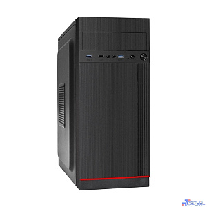Exegate EX290188RUS Корпус Miditower ExeGate AA-442U2-AA400 (ATX, AA400 8 см, 1*USB+2*USB3.0, аудио, черный)