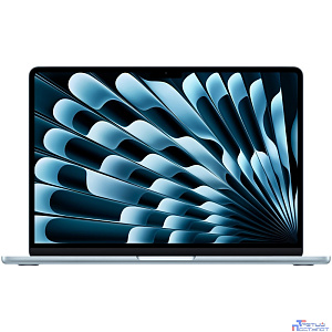 Apple MacBook Air 13-inch 2025 [MC6U4ZA/A] (КЛАВ.РУС.ГРАВ.) Sky Blue 13.6" Liquid Retina {(2560x1600) M4 10C CPU 10C GPU/16GB/512GB SSD/рекоменд.переходник 11007065} (A3240)