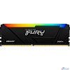 Kingston DDR4 DIMM 16GB KF432C16BB2A/16 PC4-25600, 3200MHz, CL16 Fury Beast RGB RTL