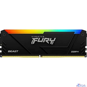 Kingston DDR4 DIMM 16GB KF432C16BB2A/16 PC4-25600, 3200MHz, CL16 Fury Beast RGB RTL