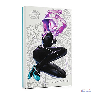 Seagate Portable HDD 2TB FireCuda External Hard Drive Ghost Spider Special Edition