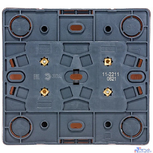 Эра Б0020709 11-2211-01 Розетка 4 х 2P+E Schuko со шторками, 16АХ-250В, ОУ, Эра Эксперт, белый