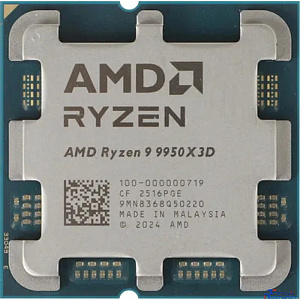 CPU AMD Ryzen 9 9950X3D OEM (100-000000719)