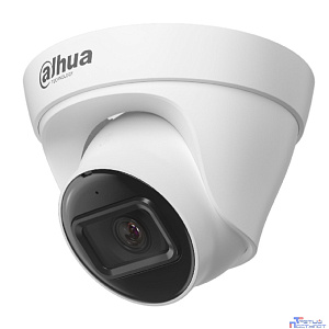 DAHUA DH-IPC-HDW1230T1P-A-0280B-S6 Уличная турельная IP-видеокамера 2Мп, 1/2.8” CMOS, объектив 2.8мм, обнаружение людей, ИК 30м, IP67, металл/пластик