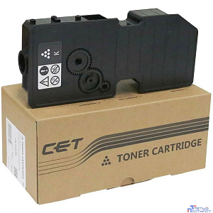 Тонер-картридж (PK208) TK-5220K для KYOCERA ECOSYS P5021cdn/M5521cdn (CET) Black, 24г, 1200 стр., CET141133