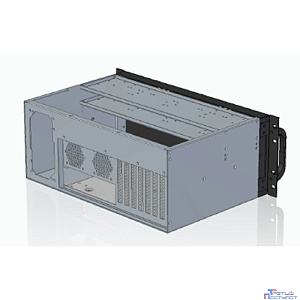 Procase 4U350-08 Корпус 4U server case,8HDD,черный,без блока питания PS/2 ATX,глубина 350мм, MB SSI CEB 12"x10,5"