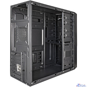 Exegate EX283729RUS Корпус Miditower XP-401 Black, ATX, <без БП>, 2*USB, Audio