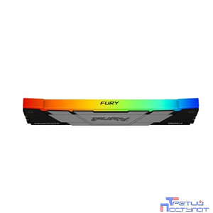 Память оперативная/ Kingston 128GB 3600MT/s DDR4 CL18 DIMM (Kit of 4) FURY Renegade RGB