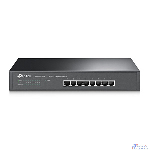TP-Link TL-SG1008 8-портовый гигабитный настольный/монтируемый в стойку коммутатор