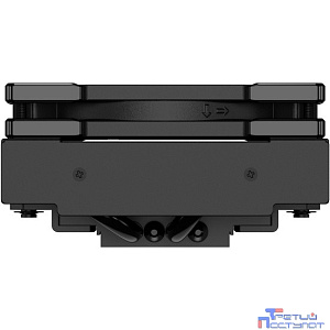Cooler ID-Cooling IS-47-XT LGA1700/1200/115X/AM4 низкопрофильный высота 47mm  TDP 95W, PWM, 4 тепл.трубки + медная база, FAN 92mm, черный) BOX