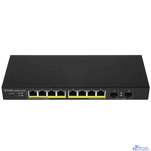 ZYXEL GS1900-10HP-EU0102F 8G 2SFP 8PoE+ 77W Коммутатор управляемый
