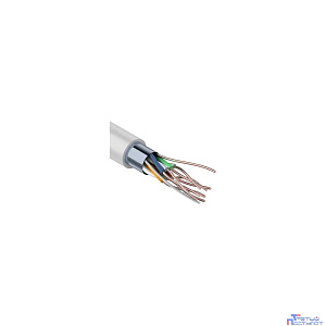 PROconnect (01-0148) Кабель витая пара F/UTP, CAT 5, PVC, 4PR, 26AWG, INDOOR, SOLID, серый, 305м