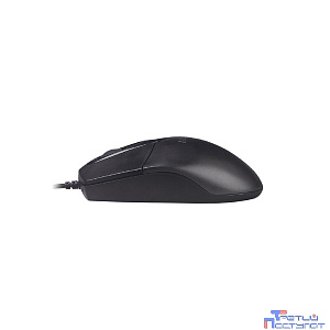 Мышь проводная A4Tech OP-720S black (USB, оптическая, silent, 1200dpi, 2but) (OP-720S)
