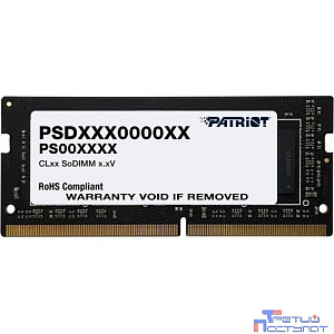 Модуль памяти для ноутбука SODIMM 32GB PC21300 DDR4 PSD432G26662S PATRIOT