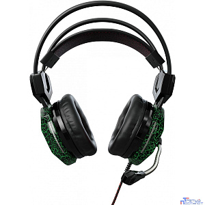 Oklick HS-L500G TOXIC черный 2.2м мониторные оголовье (472656)