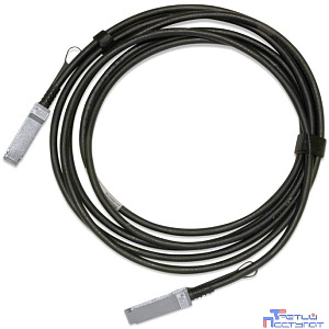 Mellanox® Passive Copper cable, IB EDR, up to 100Gb/s, QSFP28, 3m, Black, 26AWG
