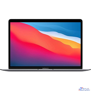 Apple MacBook Air 13-inch Late 2020 [MGN63ZP/A] (КЛАВ.РУС.ГРАВ.) Space Grey 13.3'' Retina {(2560x1600) M1 8C CPU 7C GPU/8GB/256GB SSD/рекоменд.переходник 11007065} (Гонконг)