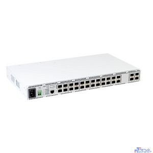 ELTEX MES2424FB Ethernet-коммутатор 24 порта 100BASE-FX/1000BASE-X, 4 порта 1000BASE-X/10GBASER, L3, 110-250 B AC, 12 B DC