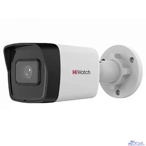HiWatch IPC-B040 (2.8mm) IP Камера, цилиндрическая 2K CMOS PoE 2560х1440 H.265; H.264; MJPEG встроенный микрофон 1/2,8" ip67