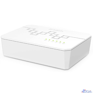 D-Link DES-1005C-CN Неуправляемый коммутатор с 5 портами 10/100Base-TX