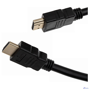 Cactus CS-HDMI.1.4-1 Кабель аудио-видео HDMI (m)/HDMI (m) 1м. Позолоченные контакты черный