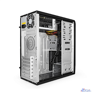 Exegate EX261451RUS Корпус Miditower CP-601 Black, ATX, <CP500W, 80mm>, 2*USB, Audio