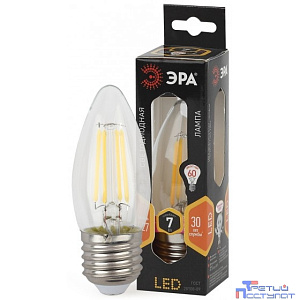 ЭРА Б0027950 Светодиодная лампа свеча F-LED B35-7w-827-E27