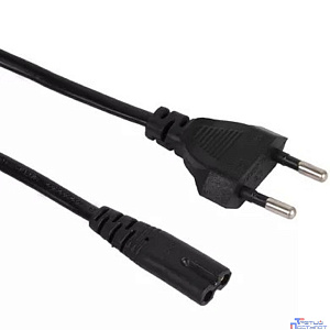 AOpen ACE023-3M Кабель для аудио-видео техники IEC-320-C7, 2-pin 3m ,черный