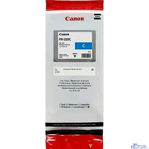 Canon PFI-320С Картридж  для Canon TM-200/TM-205/TM-300/TM-305, голубой, 300 мл