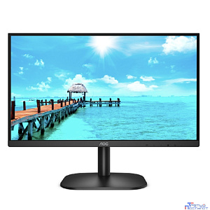 LCD AOC 23.8" 24B2XH черный {IPS 1920x1080 75Hz 8ms 178/178 250cd 20M:1 D-Sub HDMI1.4}