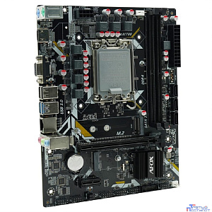 AFOX IH610D4-MA5-V4 (Socket 1700, mATX, 2*DDR4(64Gb), VGA/HDMI, 3*SATA3, 1*M.2, 1*PCIEx16/1*PCIEx1, 2*USB 2.0, 2*USB 3.0, 2 x PS/2, LAN 1*1G) RTL