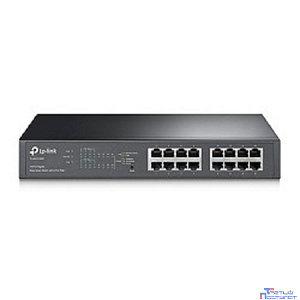 TP-Link TL-SG1016PE Коммутатор Easy Smart с 16 гигабитными портами (8 портов PoE+)