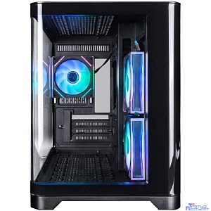 1STPLAYER UVIEW UV6 ARGB Black / mATX / 3x120mm ARGB fans / UV6-BK-2FC7R-1FC7