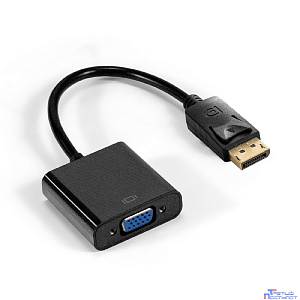 Exegate EX294681RUS Кабель-переходник DisplayPort-VGA ExeGate EX-DPM-VGAF-0.2 (20M/15F, 0,2м)