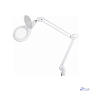 Rexant 31-0503 Лупа на струбцине , круглая, 5D, с подсветкой 108 LED, белая