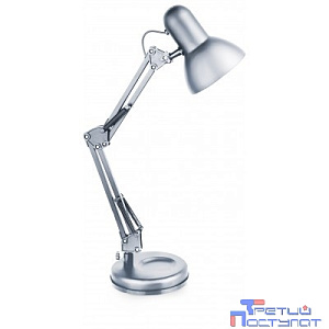 Camelion KD-313  C03  серебро (Светильник настольный,230V 40...60W, E27)