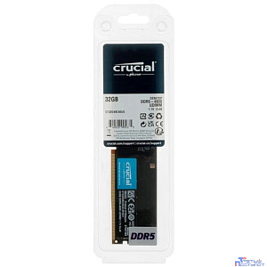 Crucial DDR5 32GB 4800 MT/s CL40 16Gbit CT32G48C40U5